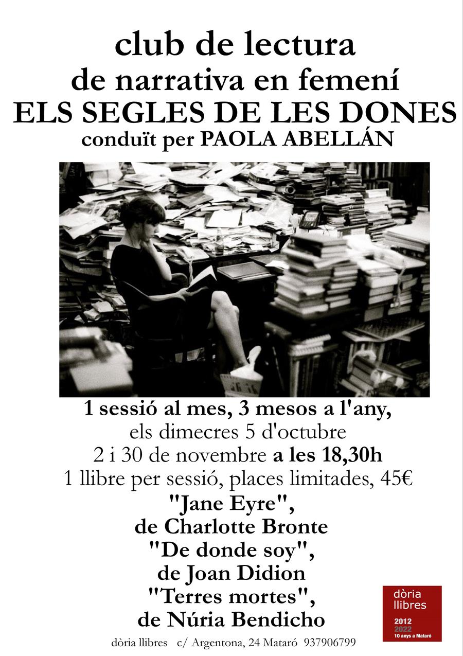 CLUB DE LECTURA NARRATIVA EN FEMENÍ - 