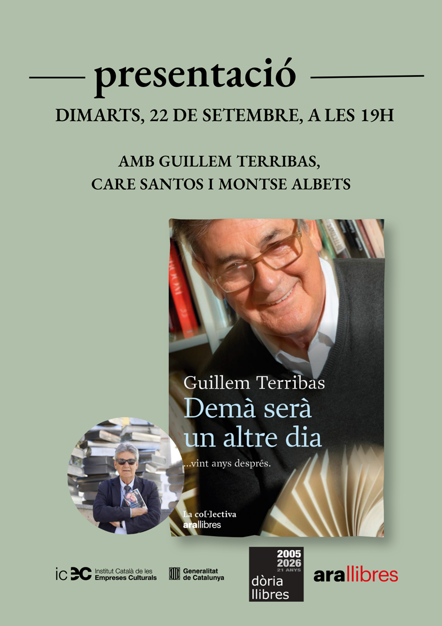 Presentació "Demà serà un altre dia... vint anys després" de Guillem Terribas  - 