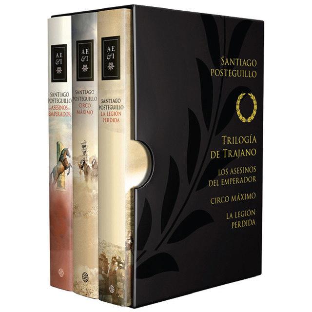 ESTUCHE DE NAVIDAD TRILOGÍA DE TRAJANO | 9788408162643 | POSTEGUILLO, SANTIAGO