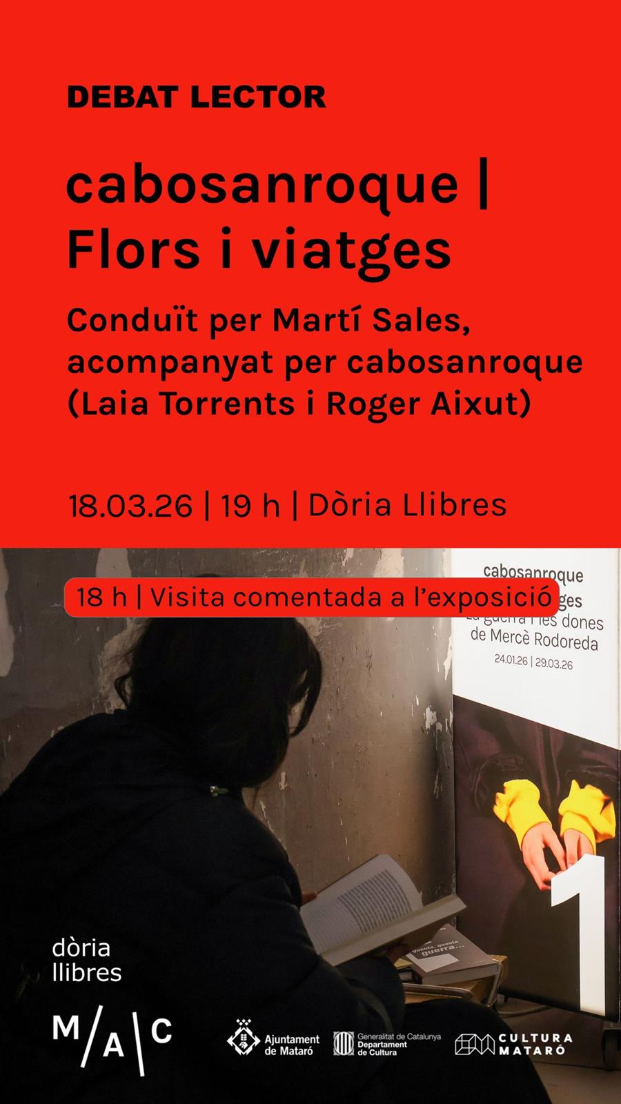 Debat lector: cabosanroque / Flors i viatges  - 