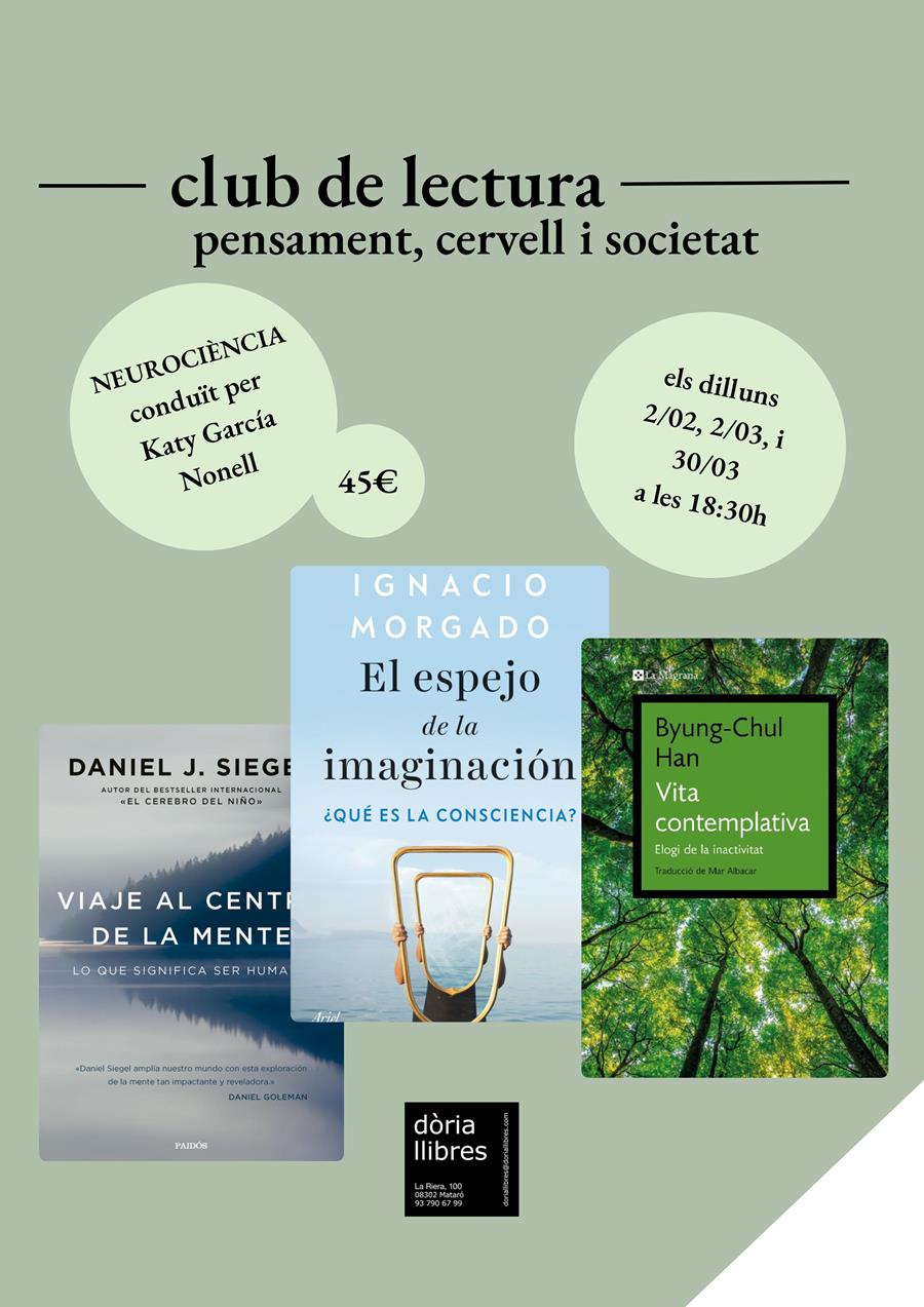 club de lectura neurociència: pensament, cervell, societat - 