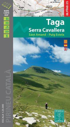 TAGA SERRA CAVALLERA 1:25.000 -ALPINA | 9788480909853