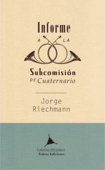 INFORME A LA SUBCOMISIÓN DE CUATERNARIO | 9788488020758