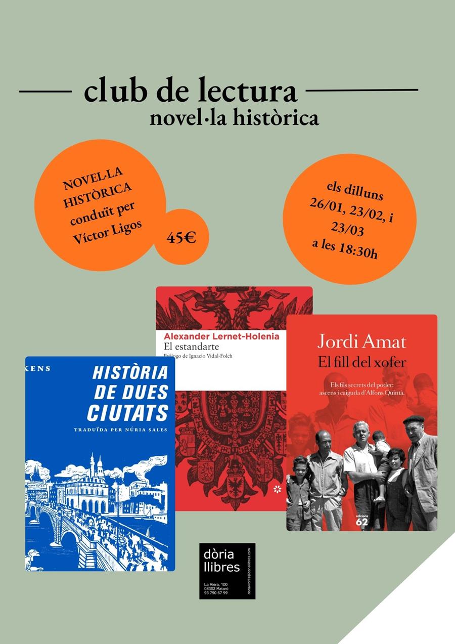 club de lectura novel·la històrica - 