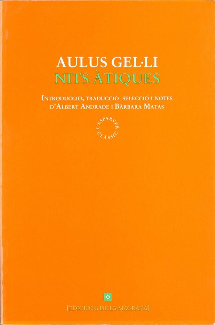 NITS ÀTIQUES | 9788474109887 | GEL·LI, AULUS