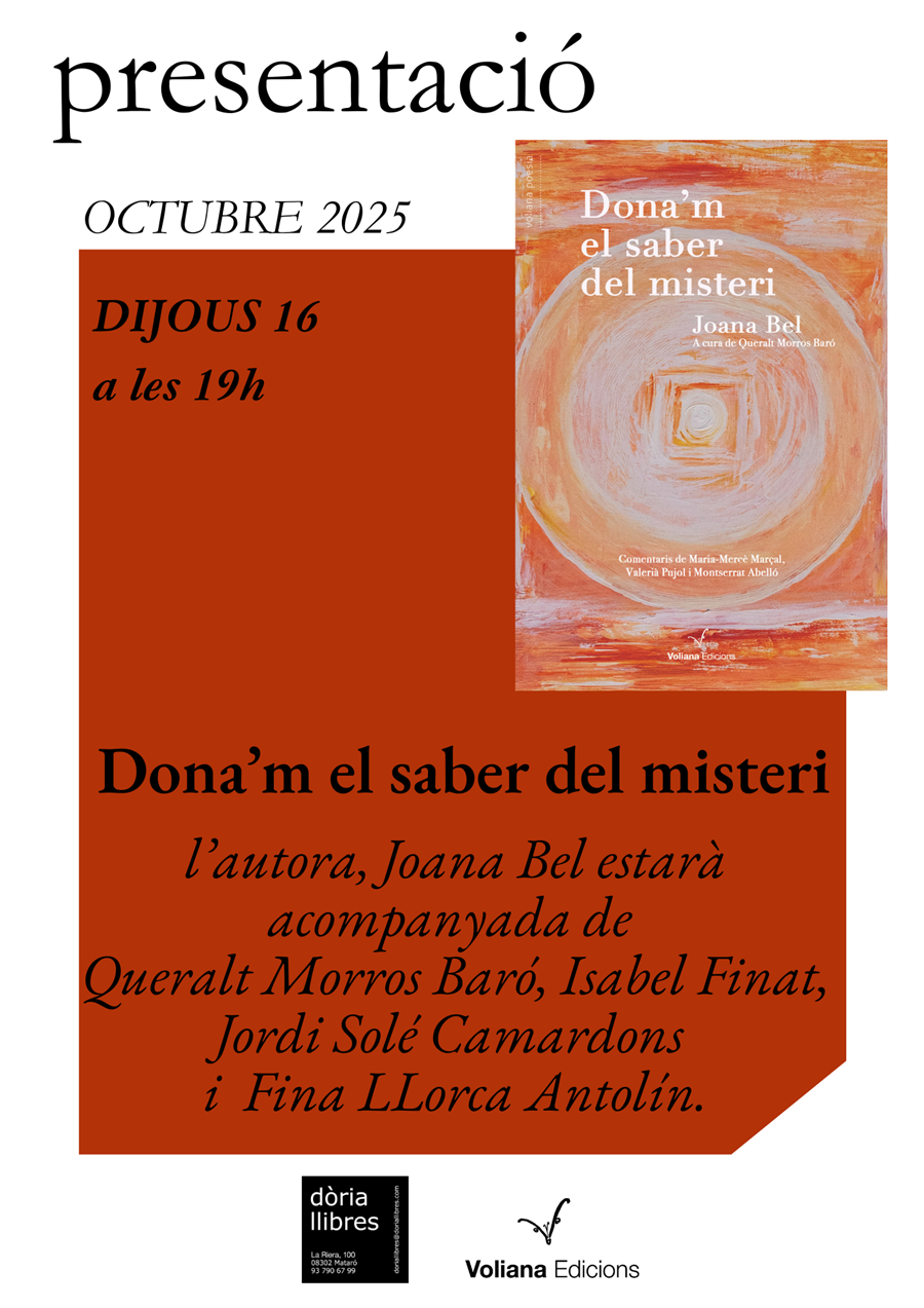 dona'm el saber del misteri - 