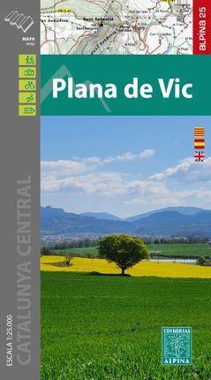 PLANA DE VIC 1:25.000 -ALPINA | 9788480909921