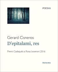 D'EPITALAMI RES - CAT | 9788494654183 | CISNEROS, GERARD