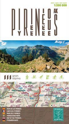 PIRINEUS 1:350.000 -ALPINA | 9788480909839