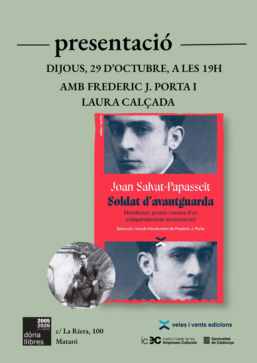 Presentació  "Soldat d'avantguarda" de Joan Salvat-Papasseit - 