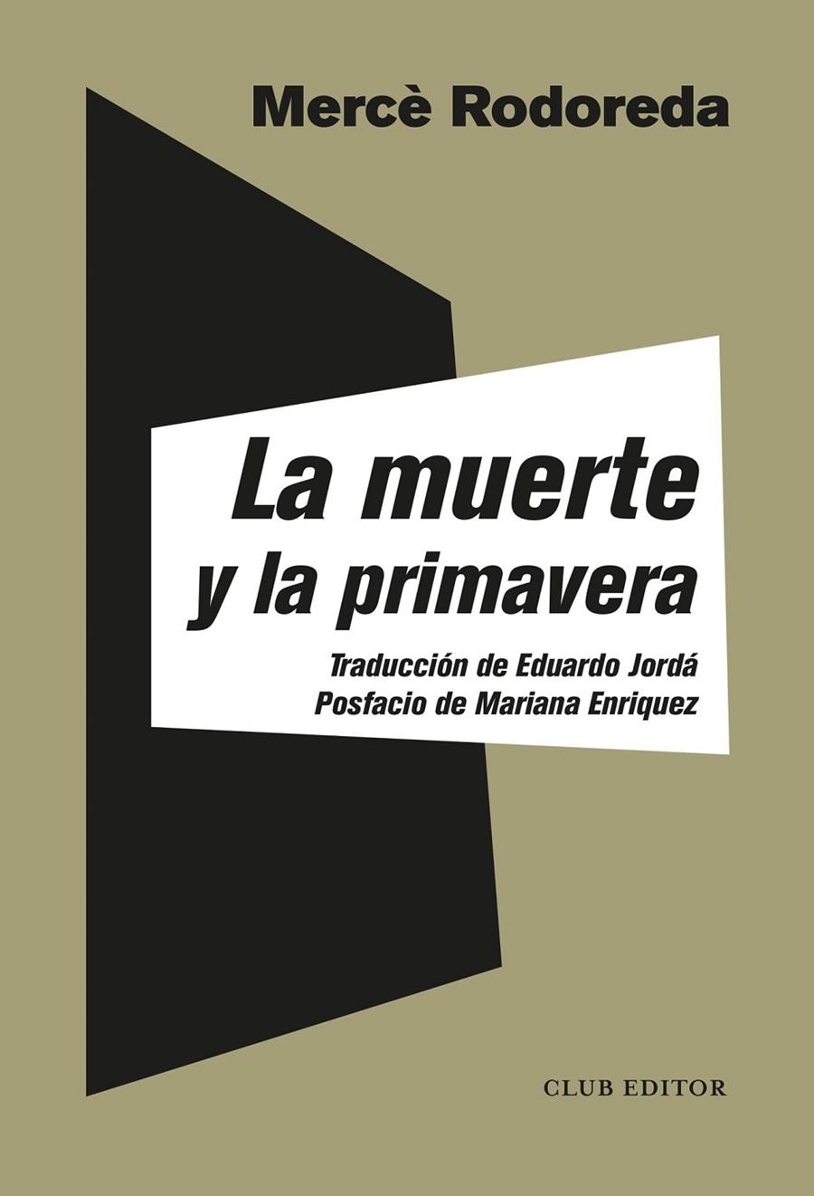 LA MUERTE Y LA PRIMAVERA | 9788473293495 | RODOREDA, MERCÈ