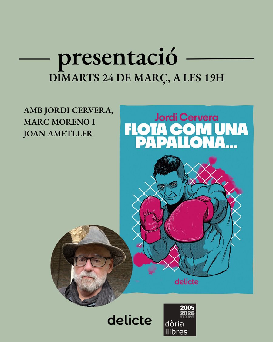 Presentem "Flora com una papallona" de Jordi Cervera - 