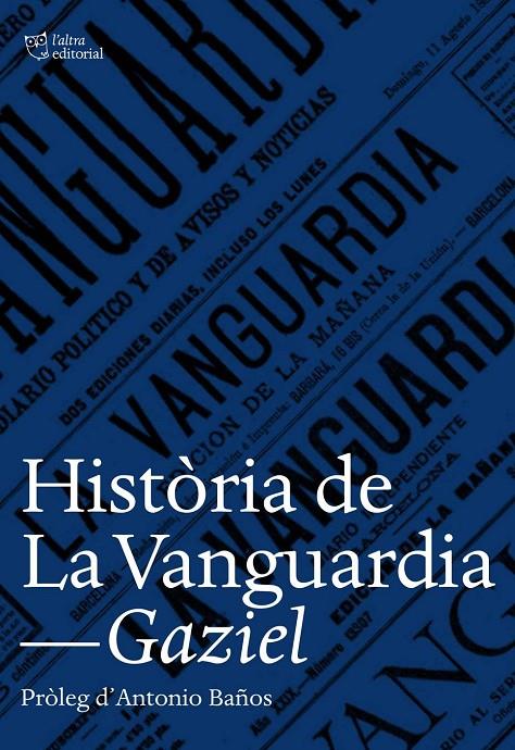 Resultado de imagen de fotos de “Historia de La Vanguardia” de Gaziel