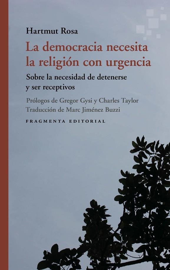 LA DEMOCRACIA NECESITA LA RELIGIÓN CON URGENCIA | 9791387548179 | ROSA, HARTMUT