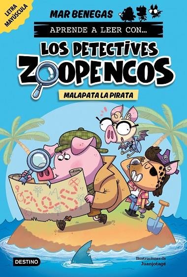 APRENDER A LEER CON... LOS DETECTIVES ZOOPENCOS 5. MALAPATA LA PIRATA | 9788408297383 | BENEGAS, MAR