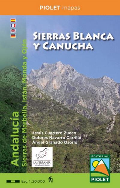 SIERRAS BLANCA Y CANUCHA. ESCALA 1:20.000 | 9788412565171 | EDITORIAL PIOLET
