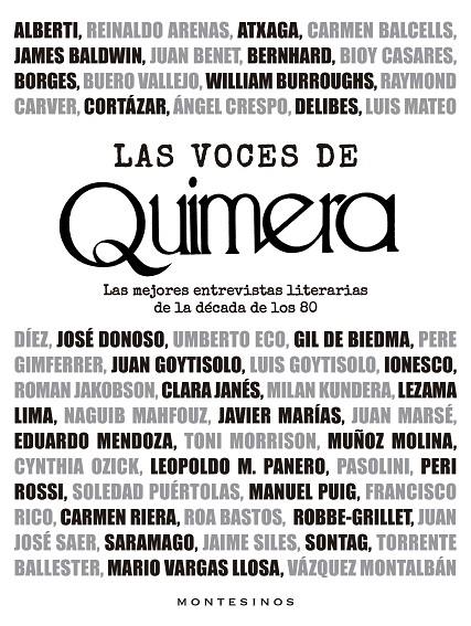 LAS VOCES DE QUIMERA | 9788419778857