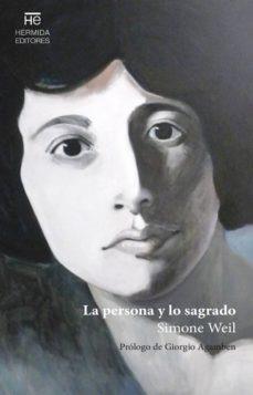 LA PERSONA Y LO SAGRADO | 9788494937651 | WEIL, SIMONE