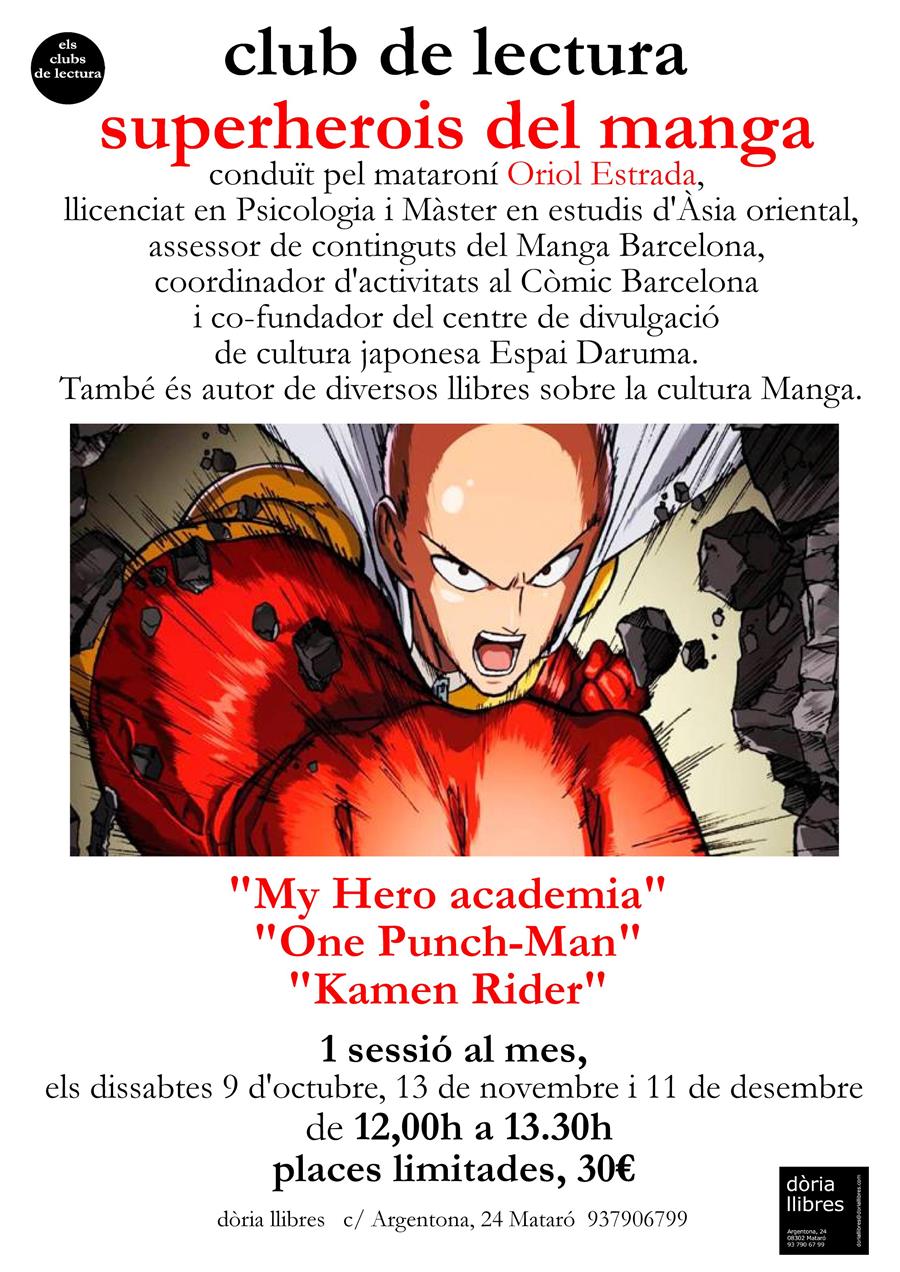 CLUB DE LECTURA SUPERHEROIS DEL MANGA - 