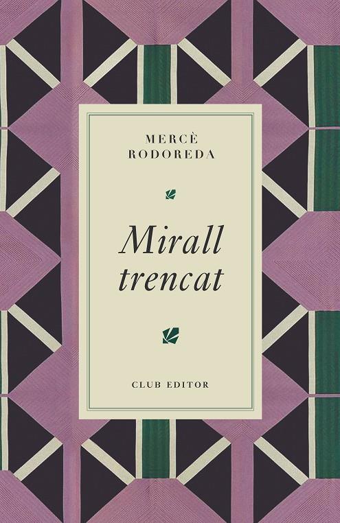 MIRALL TRENCAT | 9788473295024 | RODOREDA, MERCÈ