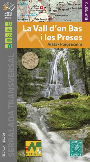 MAPA LA VALL D'EN BAS - LES PRESES 1:15000 | 9788480909075