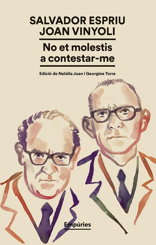 NO ET MOLESTIS A CONTESTAR-ME | 9791387736224 | SALVADOR ESPRIU/VINYOLI, JOAN