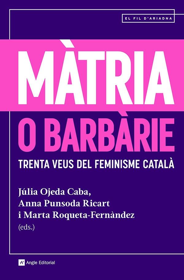 MÀTRIA O BARBÀRIE | 9788410112094 | AA.VV.