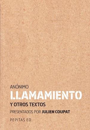 LLAMAMIENTO | 9788410476165 | ANÓNIMO
