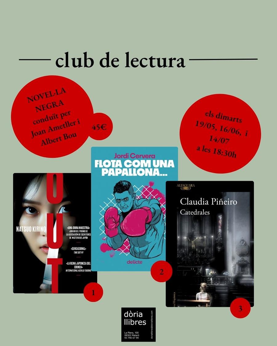 Club de lectura NOVEL·LA NEGRA  - 