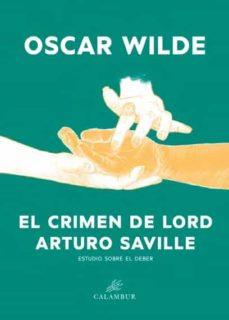 EL CRIMEN DE LORD ARTURO SAVILLE | 9788483595350 | WILDE, OSCAR