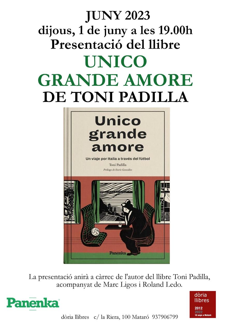 Presentació Unico Grande Amore - 