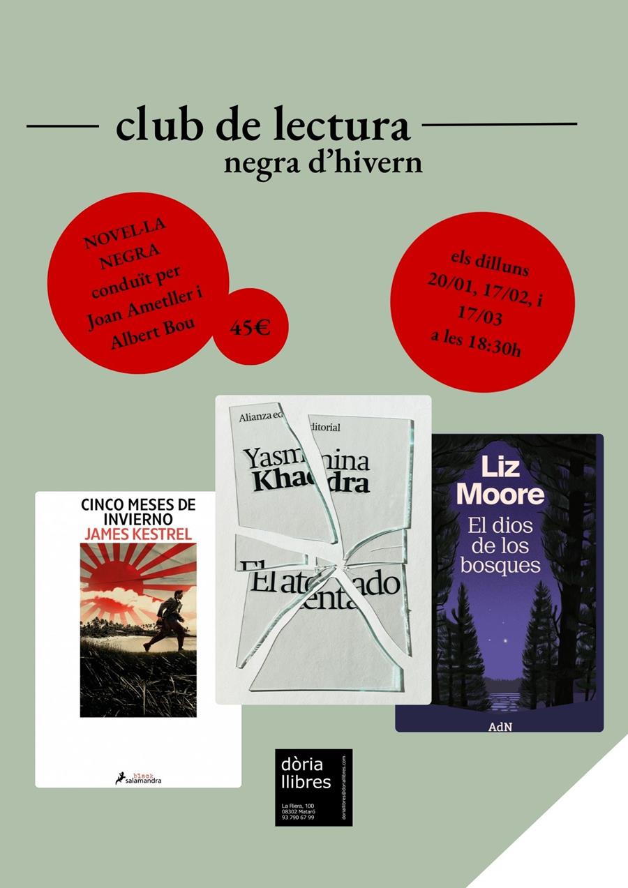 club de lectura novel·la negra d'hivern - 