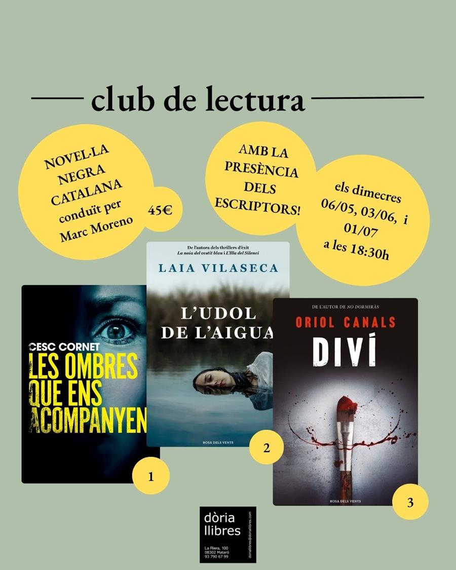 Club de lectura NOVEL·LA NEGRA CATALANA  - 