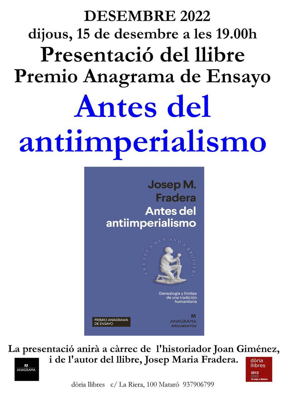 Antes del antiimperialismo - 