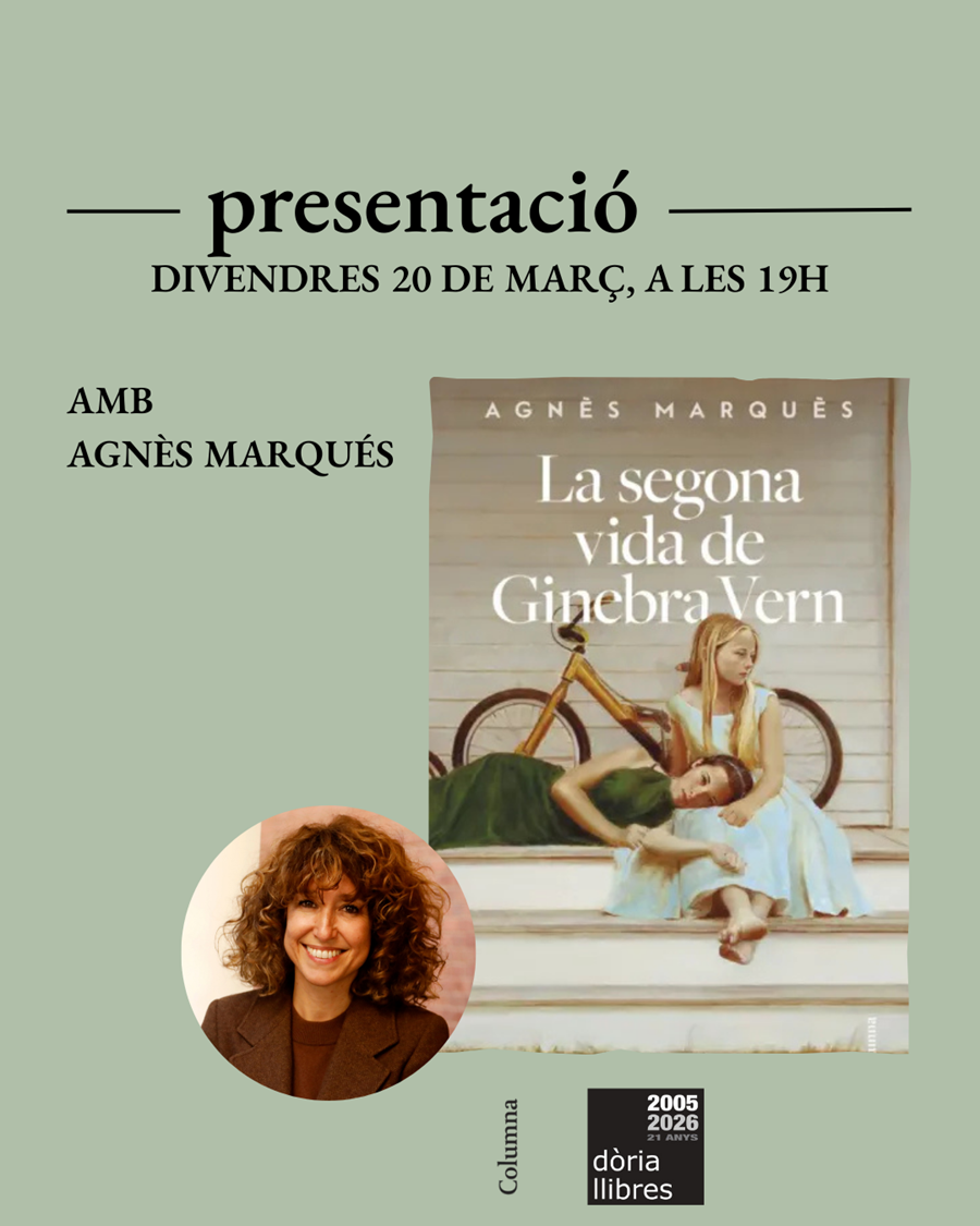 Presentem "La segona vida de Ginebra Vern" amb Agnes Marquès  - 