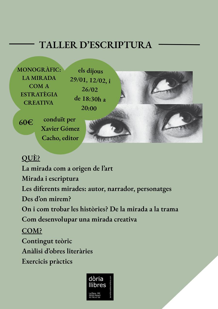 Taller intensiu d'escriptura - 