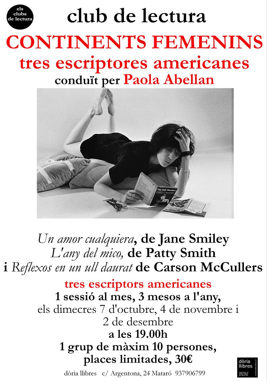 CLUB DE LECTURA CONTINENTS FEMENINS - 