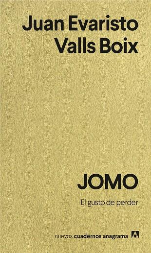 JOMO | 9788433949707 | VALLS BOIX, JUAN EVARISTO