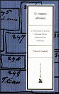 EL MUSEO EFÍMERO | 9788484323136 | HASKELL, FRANCIS