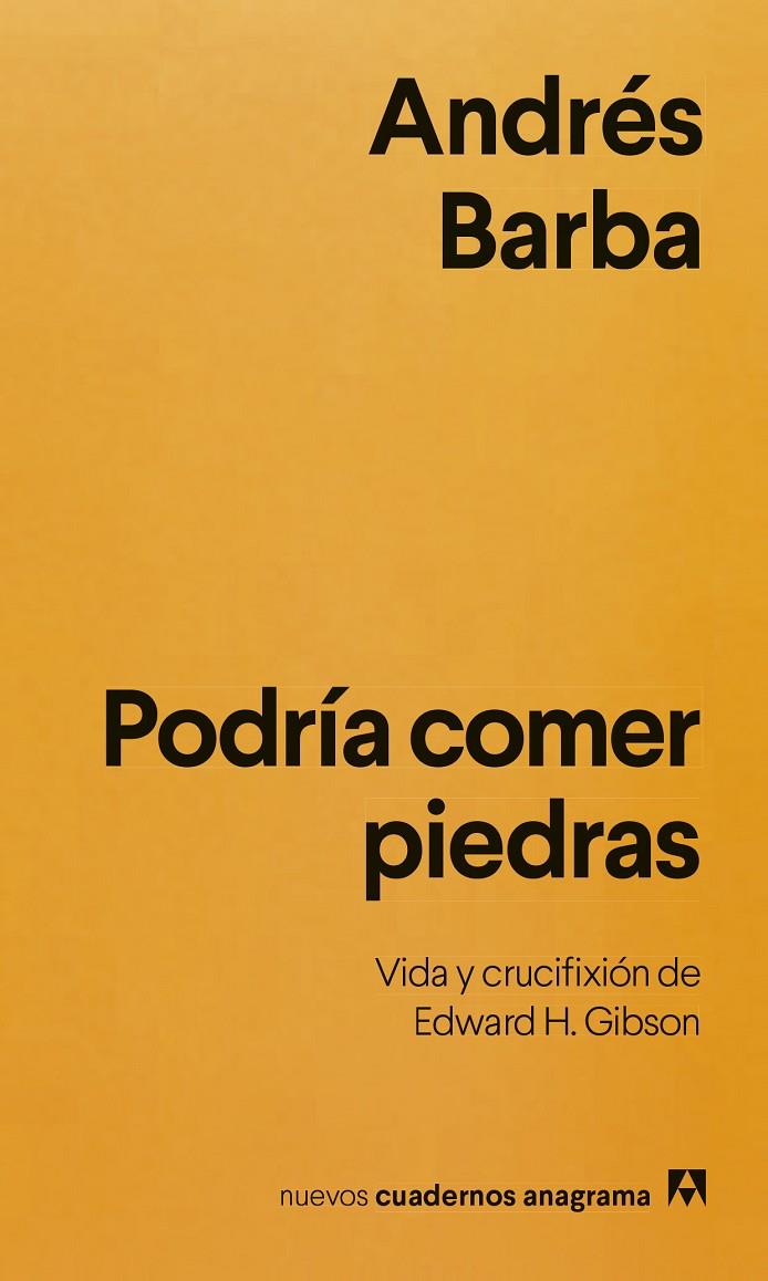 PODRÍA COMER PIEDRAS | 9788433949271 | BARBA, ANDRÉS