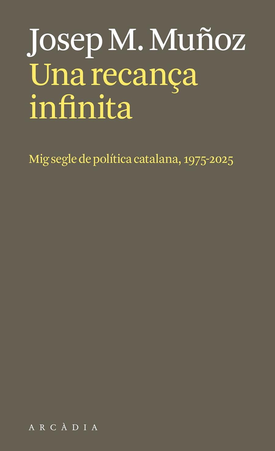 UNA RECANÇA INFINITA. | 9788412999730 | MUÑOZ LLORET, JOSEP MARIA