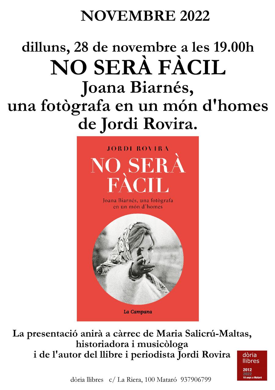 No serà fàcil - 