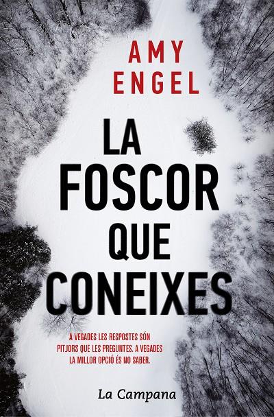 LA FOSCOR QUE CONEIXES | 9788416863730 | ENGEL, AMY