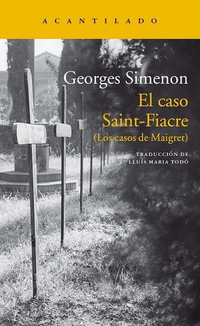 EL CASO SAINT-FIACRE | 9788417346133 | SIMENON, GEORGES