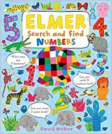ELMER SEARCH AND FIND NUMBERS | 9781839131653 | MCKEE, DAVID