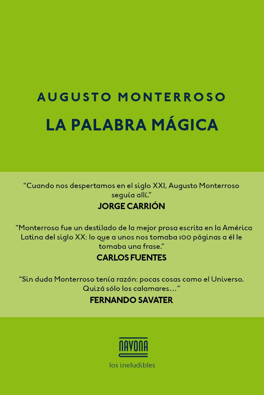 LA PALABRA MÁGICA | 9788416259618 | MONTERROSO, AUGUSTO