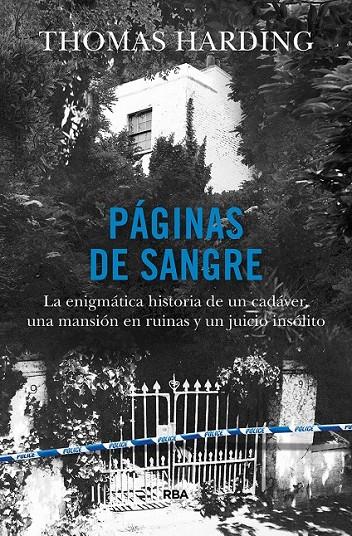 PÁGINAS DE SANGRE | 9788491872368 | HARDING THOMAS