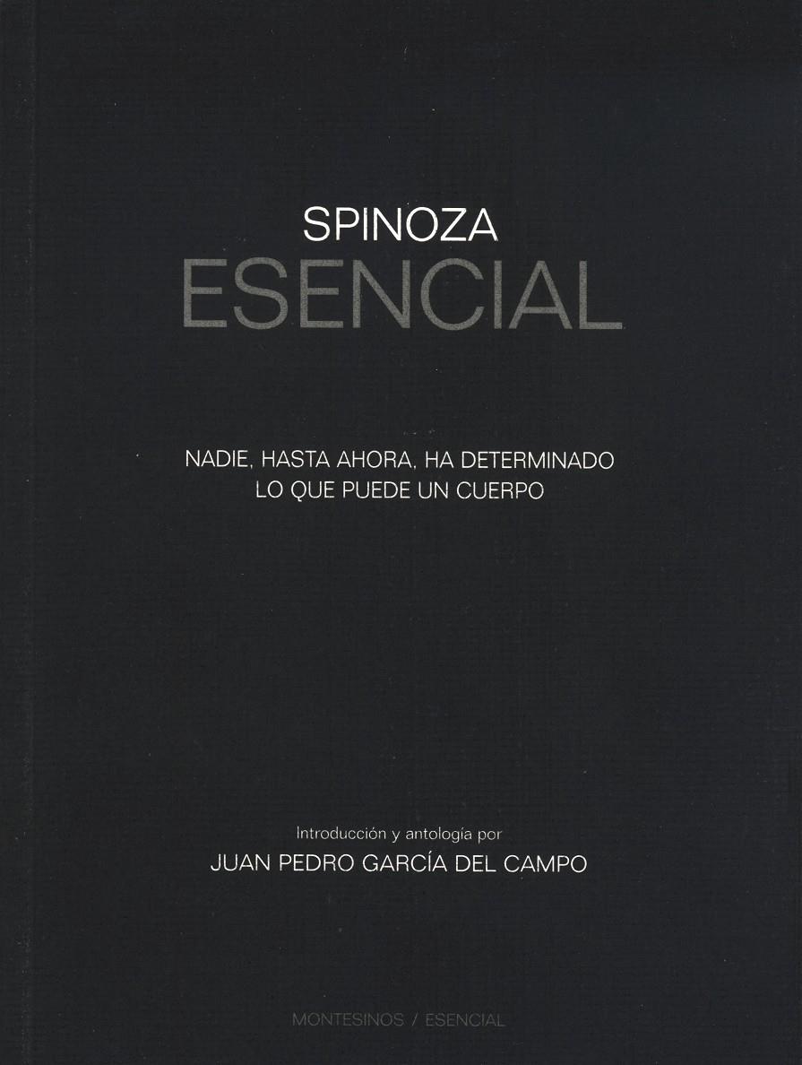 SPINOZA ESENCIAL | 9788415216407 | GARCÍA DEL CAMPO, JUAN PEDRO