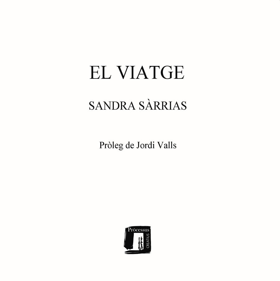 EL VIATGE | 9788409180141 | SÀRRIAS COMAS, SANDRA