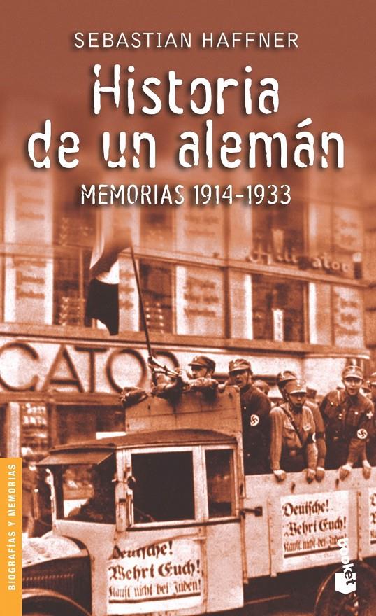 HISTORIA DE UN ALEMÁN | 9788423338047 | SEBASTIAN HAFFNER